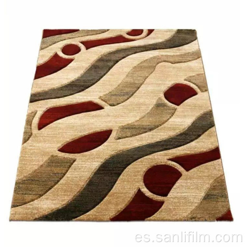 Película protectora para alfombras con respaldo de látex